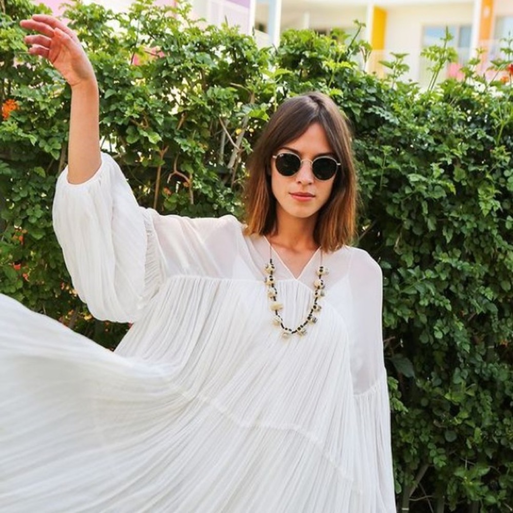 Vintage Urban Outfitters white dress